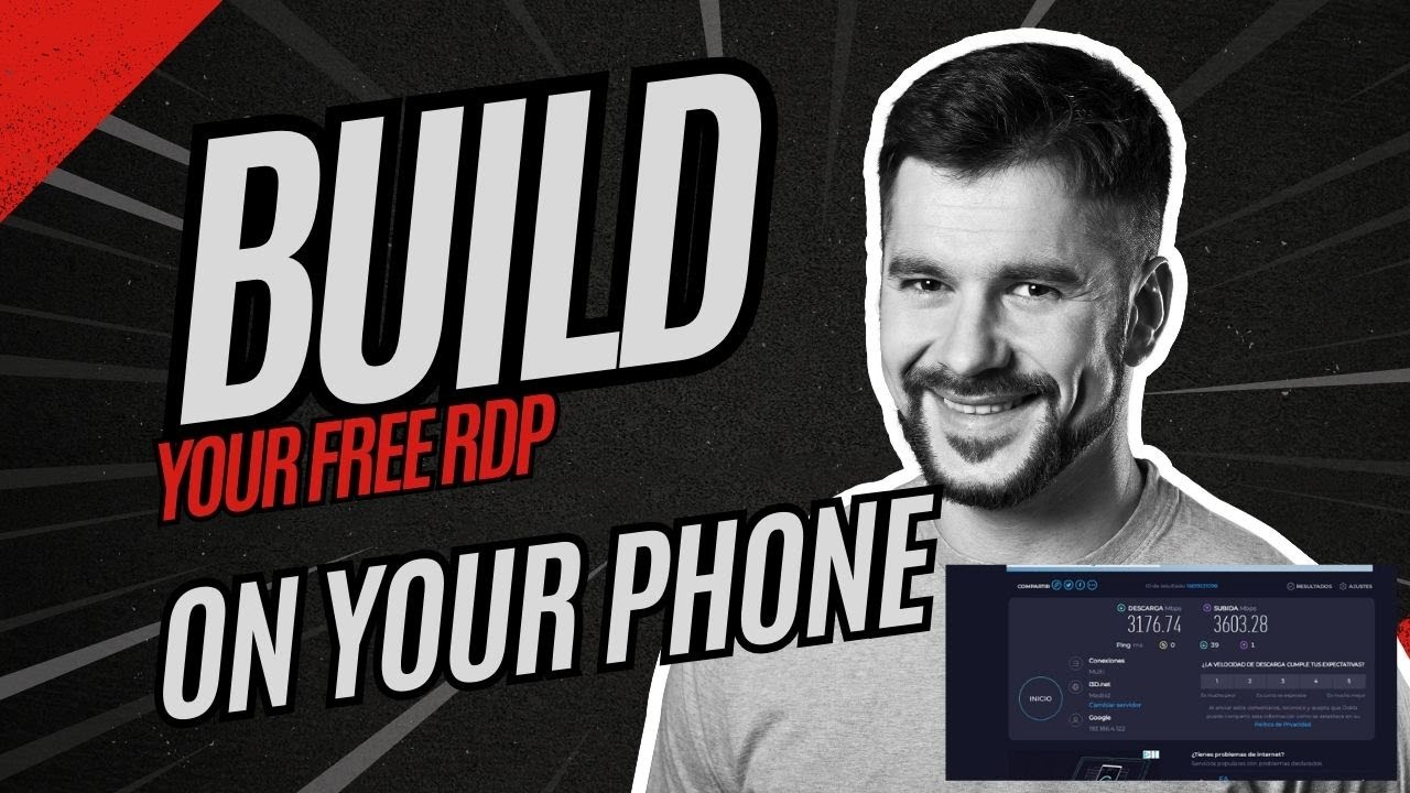 Build Your FREE RDP On Your PHONE Now