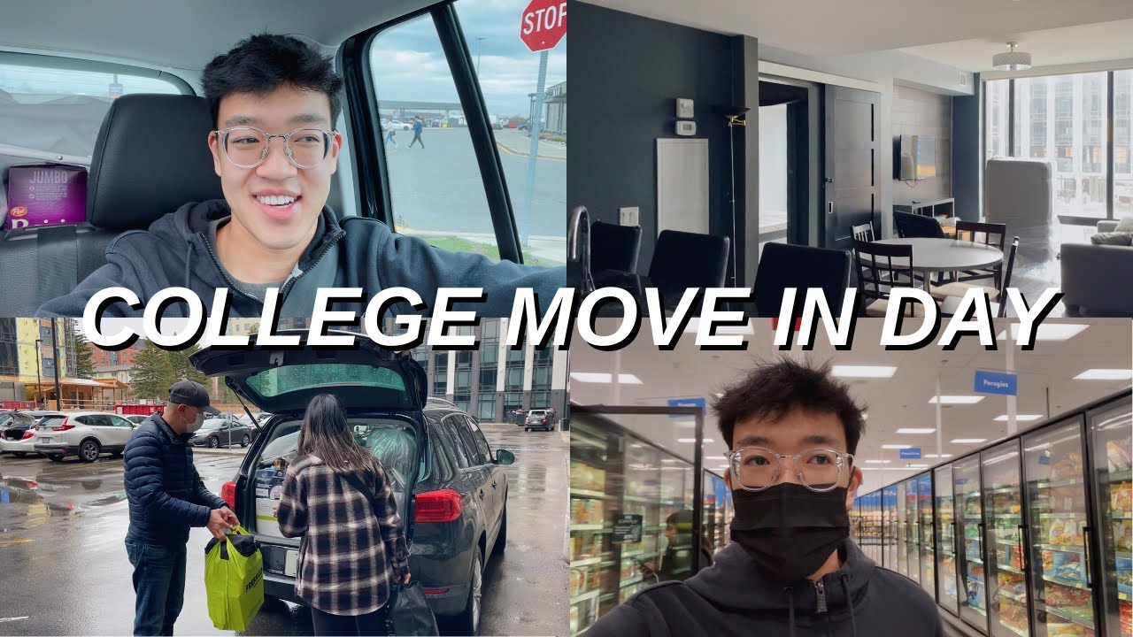 COLLEGE MOVE IN DAY for SPRING CLASSES | day in the life of a student vlog *COLLEGE DORM TOUR*