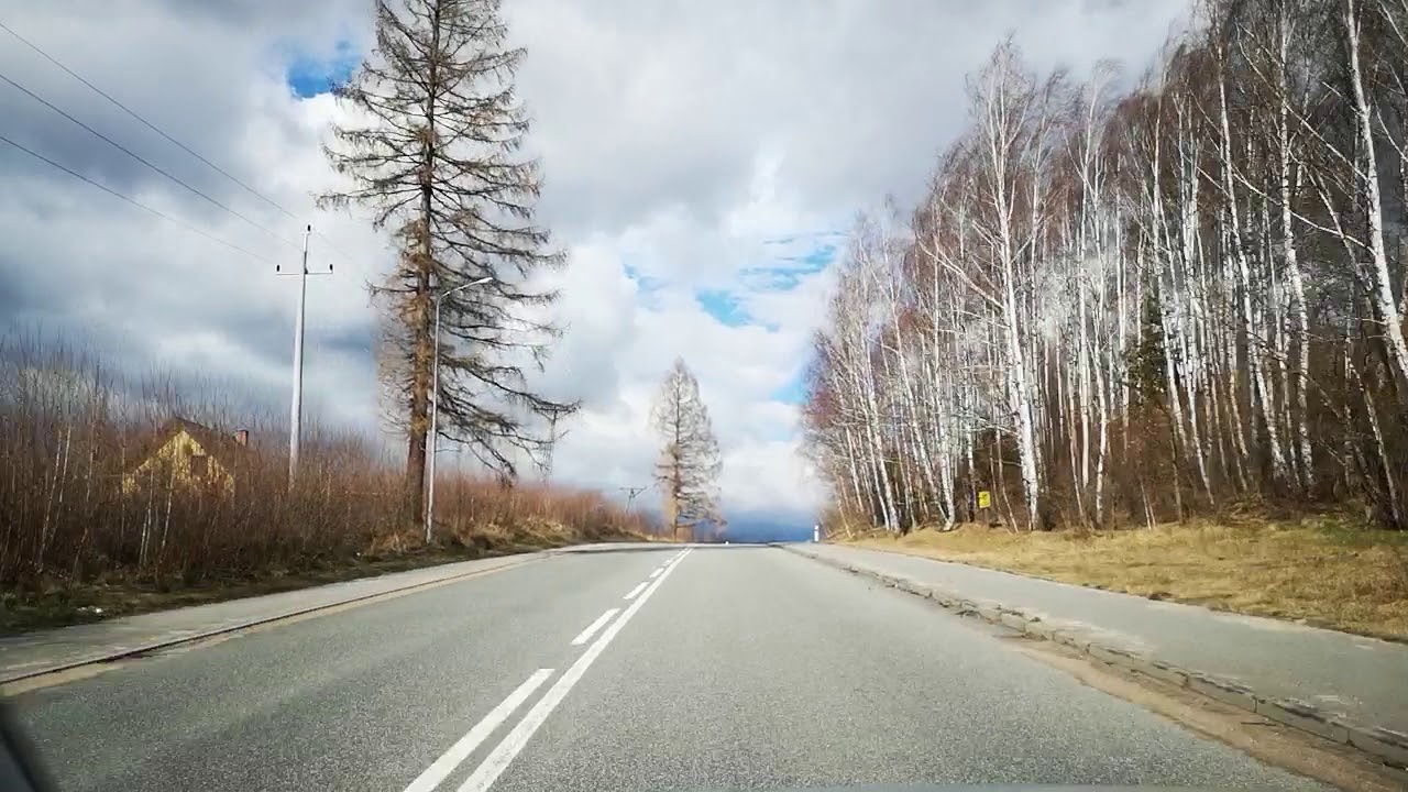 Droga Stronie Lądek, marzec 2020