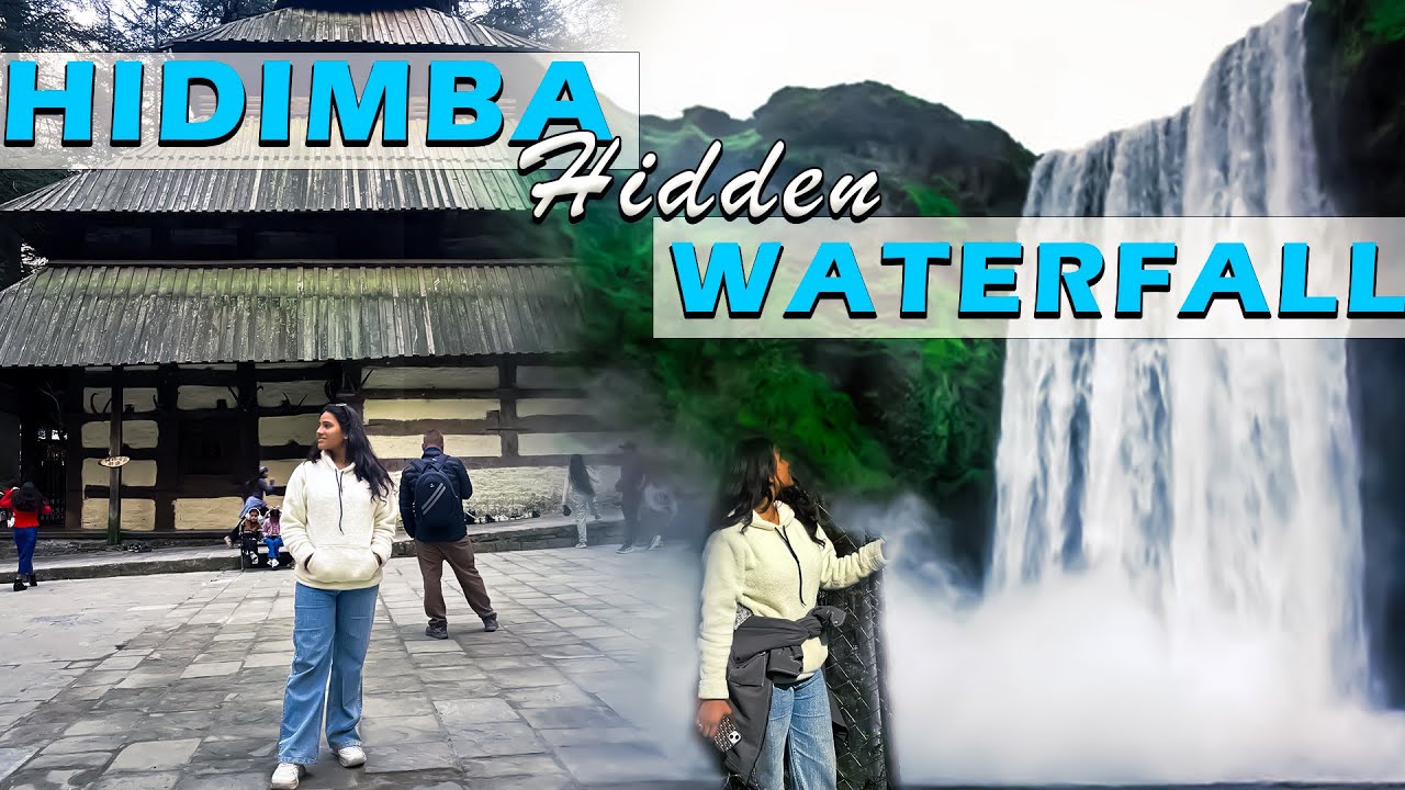 “Pahadon ka Jadoo ✨ | Hidimba Temple🛕& Jogini Waterfall vlog🌊”