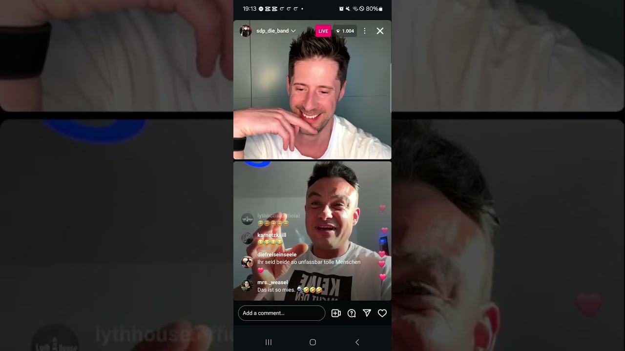 SDP + Basti Trailerpark insta livestream 20.06.2025