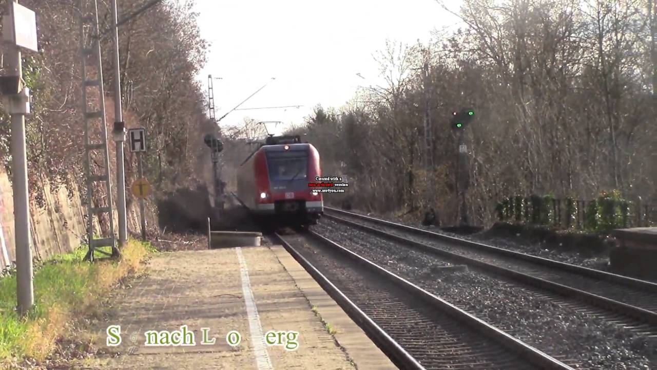 Höfingen - S-Bahn Stuttgart mit ET 423 und Güterzug