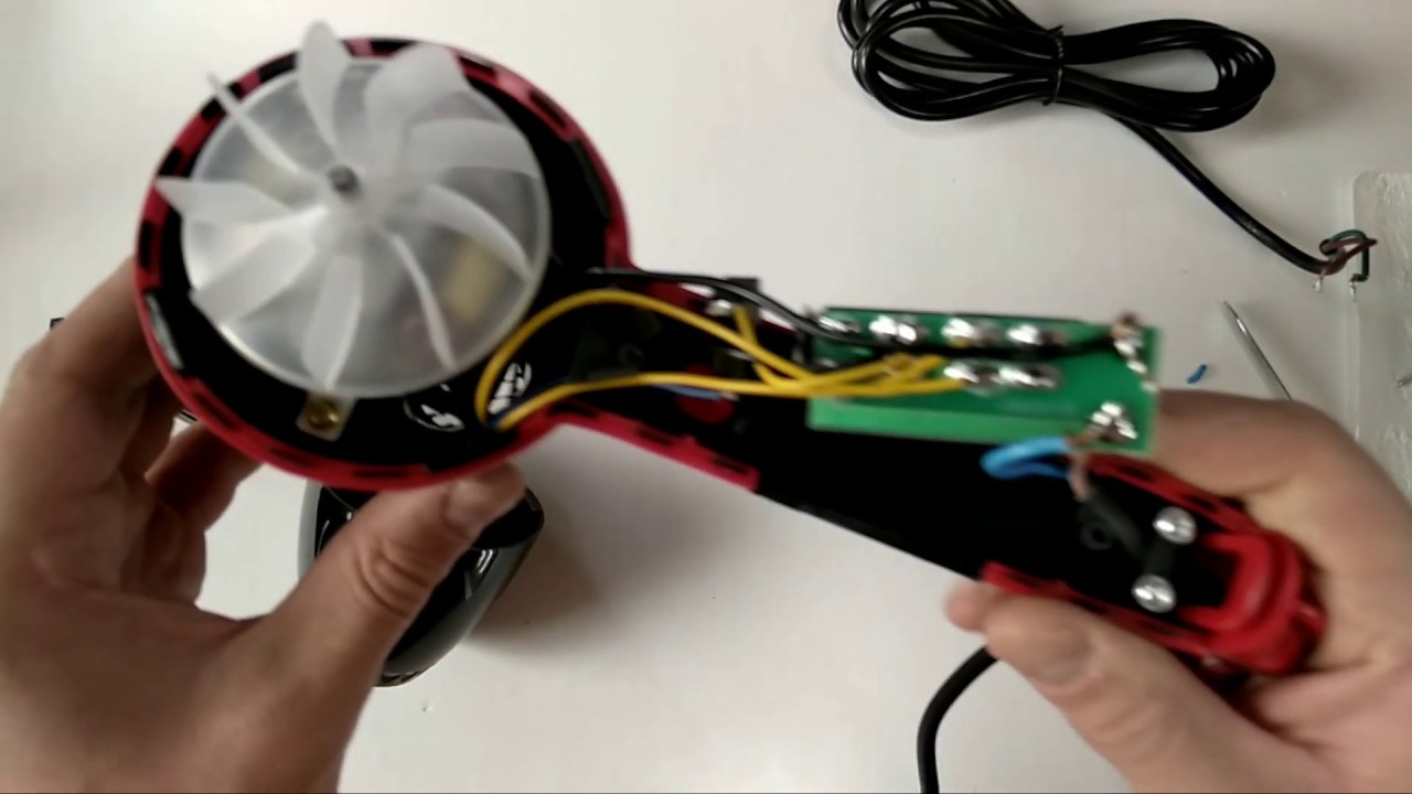Фен MOZER MRM POWER-9910 . Или, как из Китайского дешёвого фена сделать крутой инструмент для работы