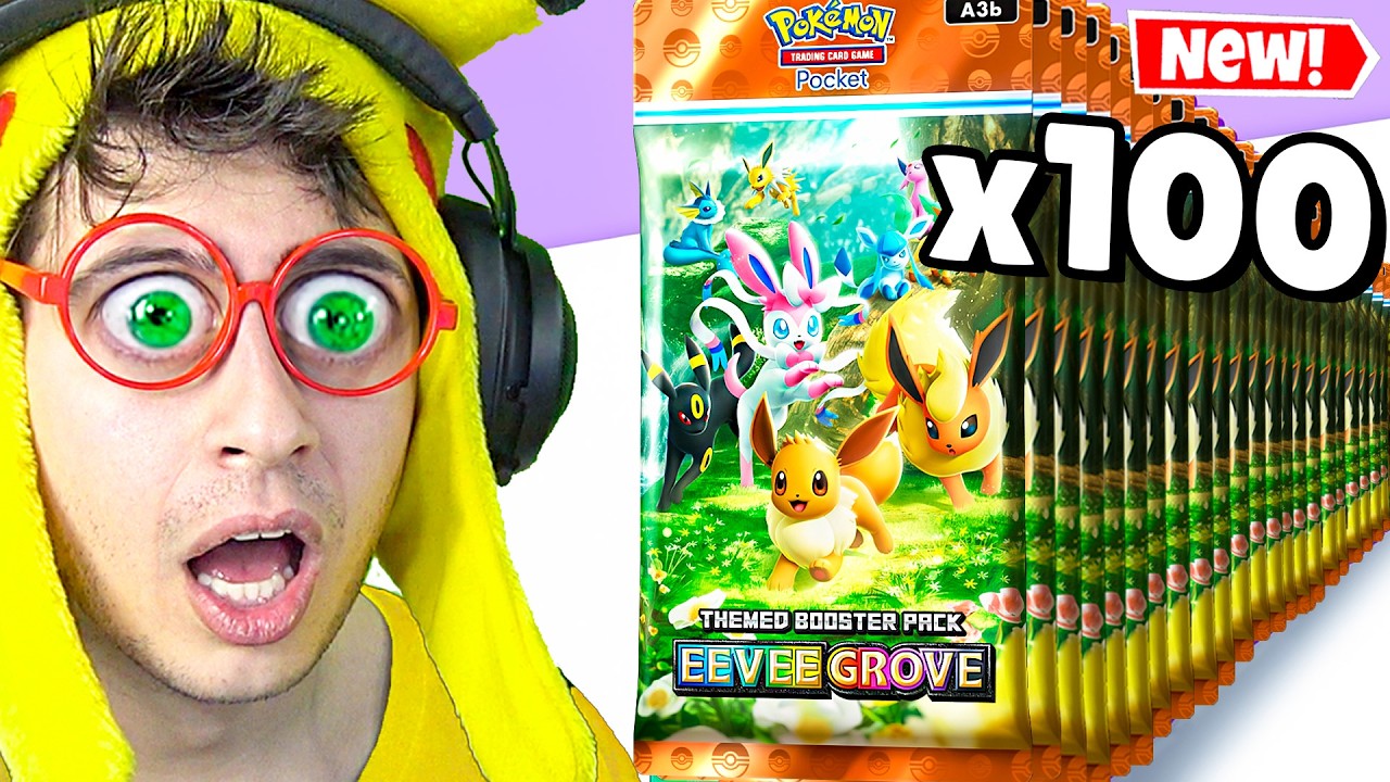 Abro 100 Packs de Pokémon TCG Pocket 🤑🔥 (Consigo Carta Shiny Secreta 💎)