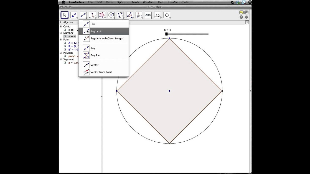 GeoGebra   Discovering Pi