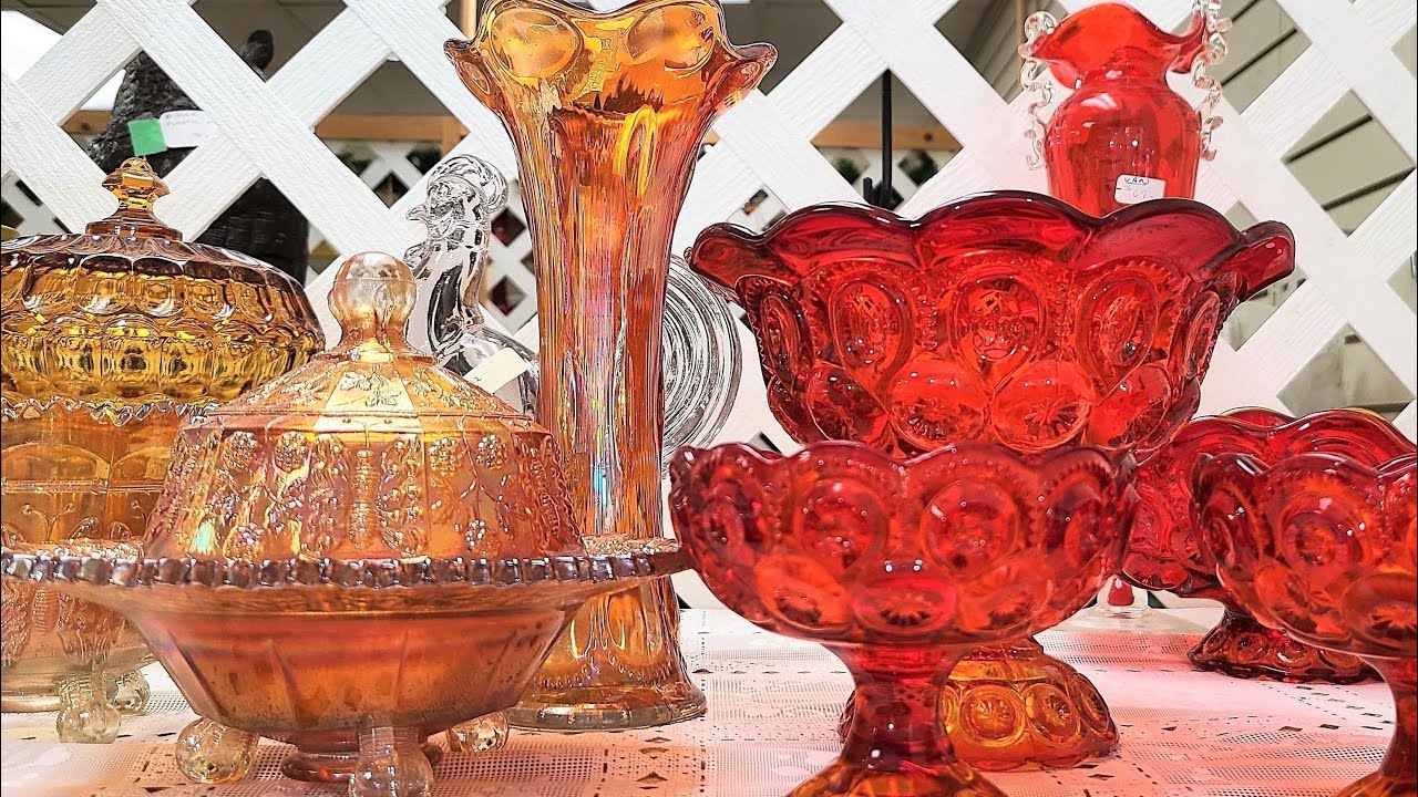 SHOP WITH US (Part 2) Thrifting Vintage Retro MCM Décor & Collectibles at a BIG ANTIQUE MALL!