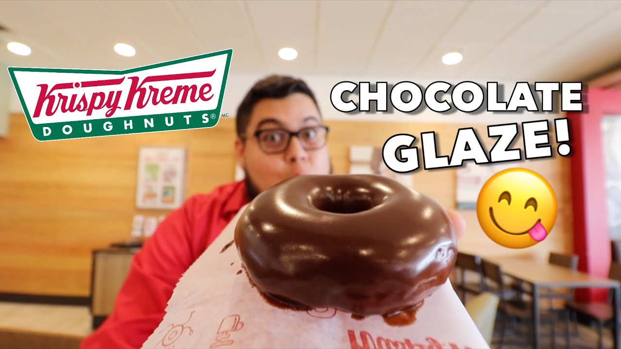 Krispy Kreme's Chocolate Glazed Donut - Food Review - Full Nelson Eats A Lot