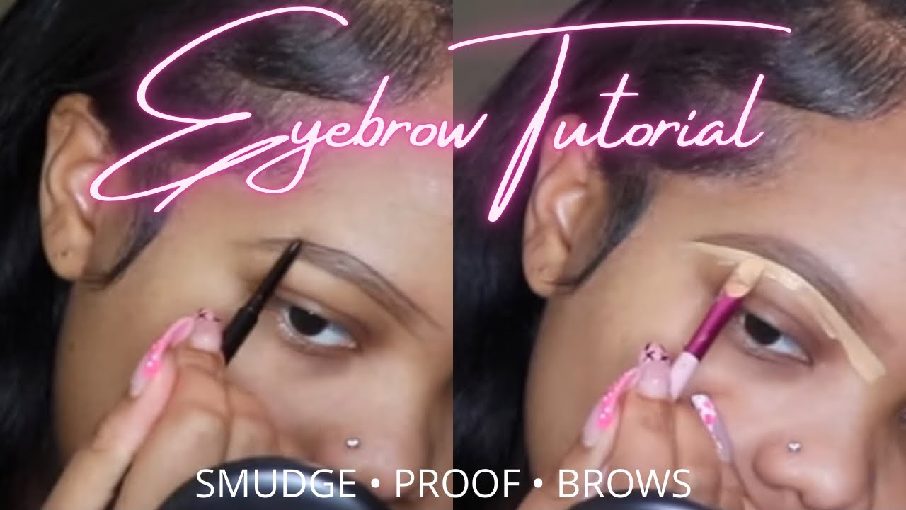 EYEBROW TUTORIAL |  (24hr smudge proof brows) UNDER $12 | SUPER DETAILED FOR BEGINNERS