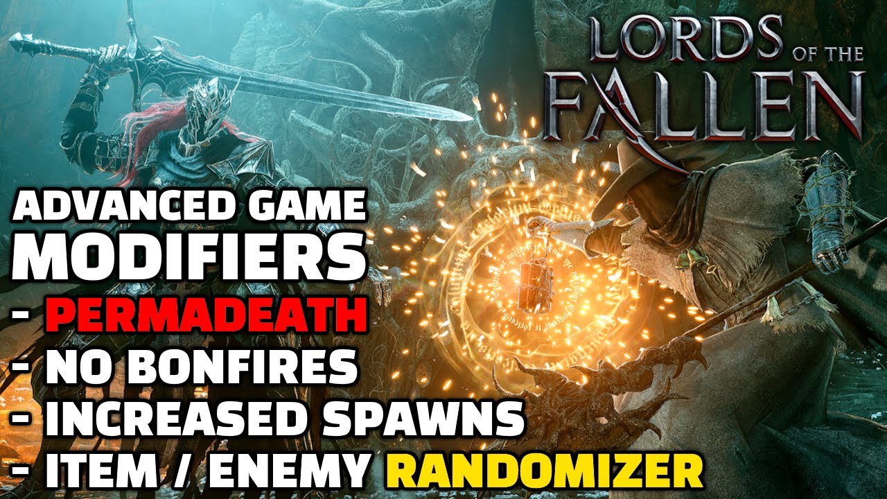 The devs just added an OFFICIAL RANDOMIZER to Lords of the Fallen and it's actually really cool