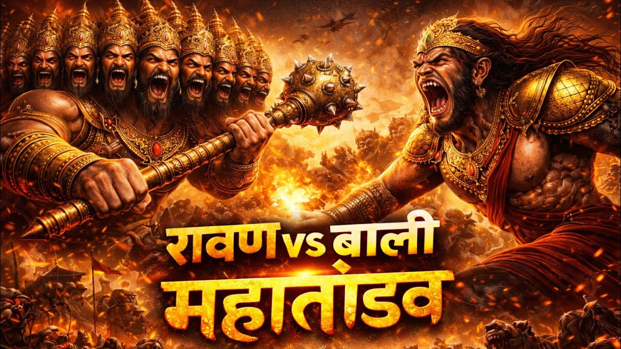 रावण vs बाली | महातांडव | ऐसा युद्ध जो कभी नहीं देखा गया