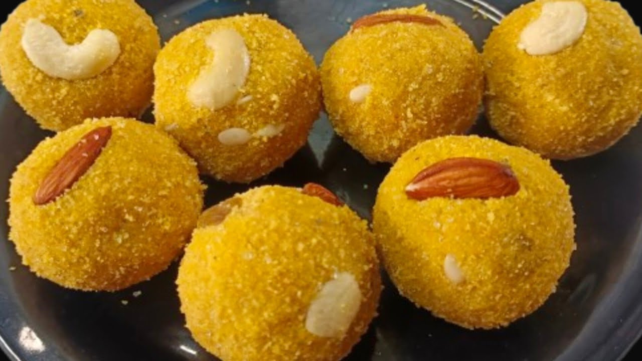 दामट्याचे लाडू बनवण्याची एकदम सोप्पी पद्धत | Rava Besan Ladu | Ladoo Recipe | Besan Ladu.