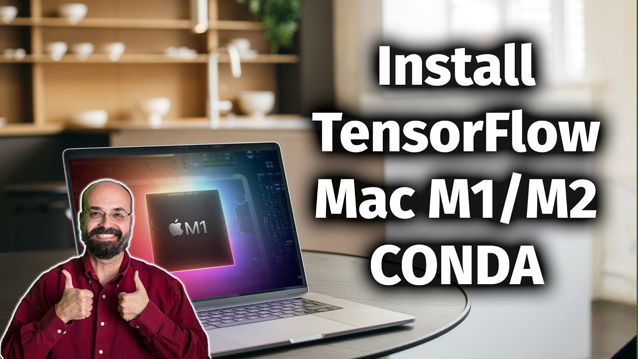Как установить TensorFlow GPU для Mac M1/M2 с помощью Conda