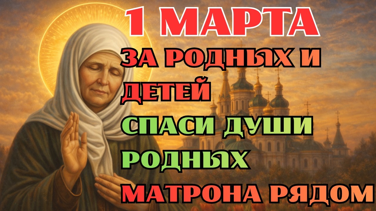 20 ФЕВРАЛЯ - МАТРОНА ЖДЁТ ТВОЮ МОЛИТВУ! ПРОСИ ЗА ВЕСЬ РОД — И БЕДА ОТСТУПИТ!