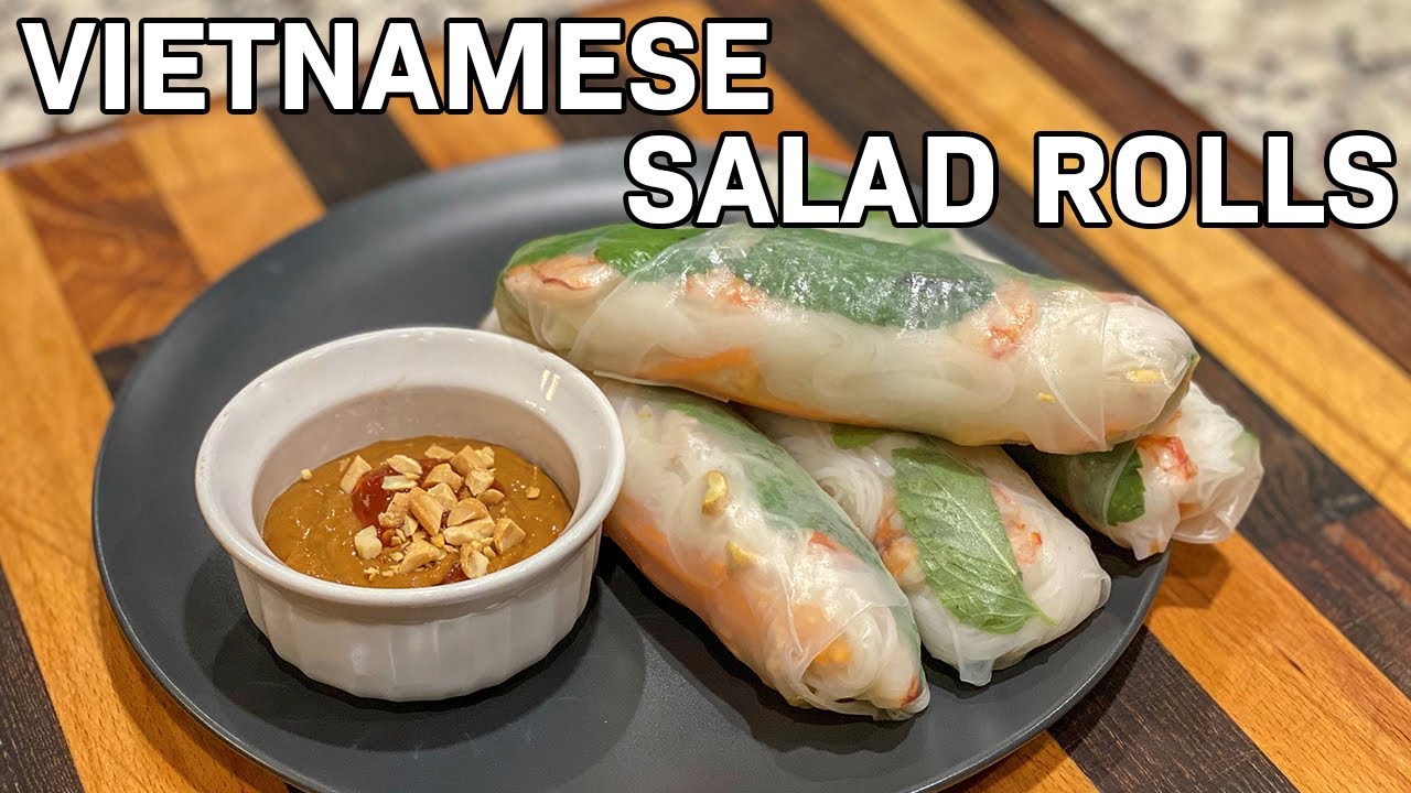 Cooking with Carby: Vietnamese Salad Rolls