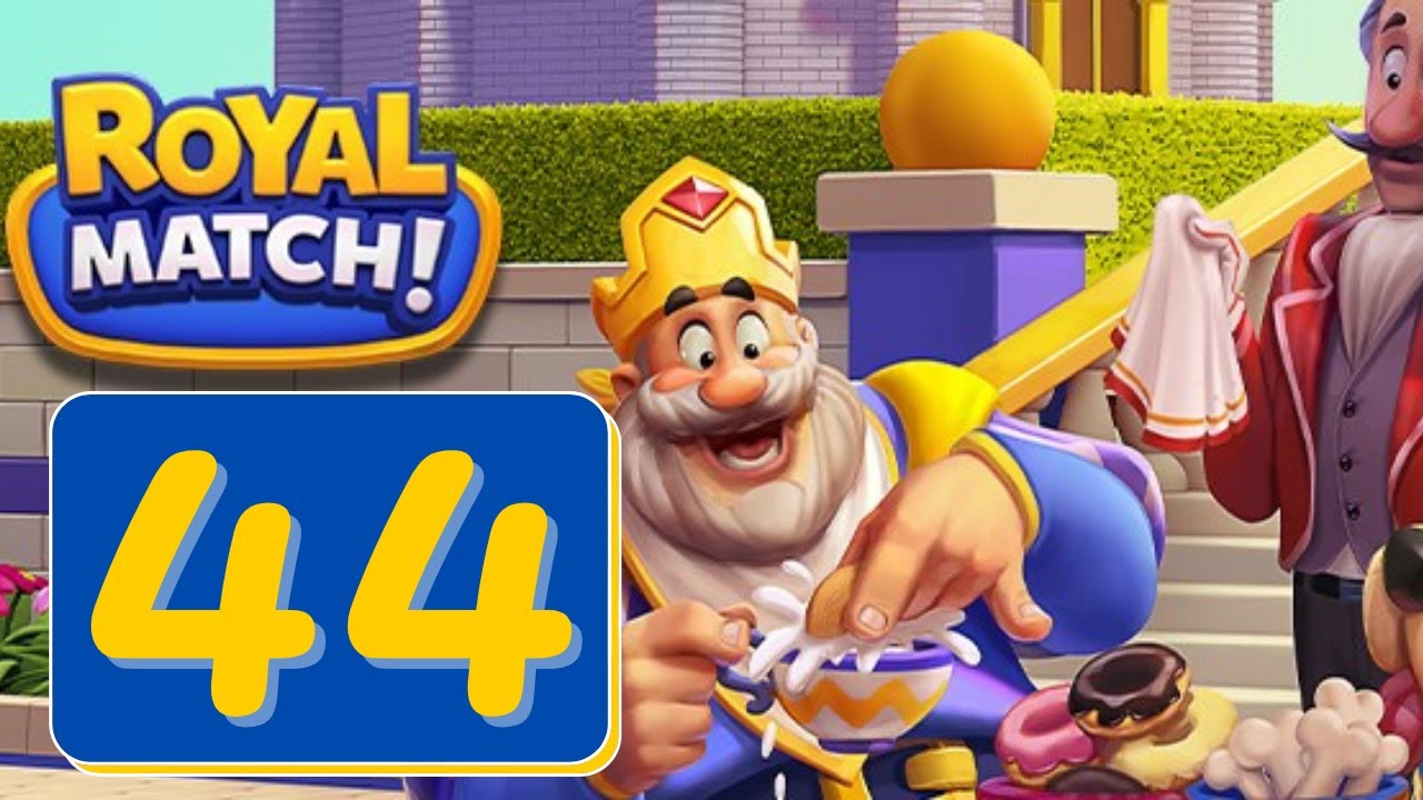 Royal Match - Area 44 - Mini Golf - Gameplay