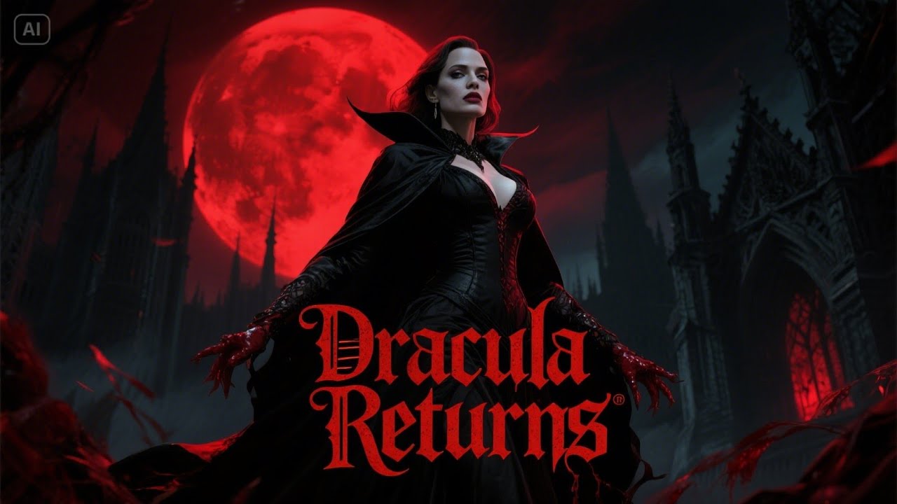 ANGELINA JOLIE (2025) Dracula Returns | First Trailer Movie Concept [4K]