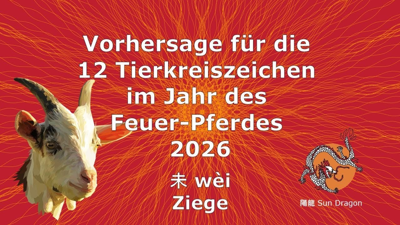 Horoskop für Ziege im Jahr des Feuer-Pferdes 2026: Harmonie, Aufbruch & Innere Stärke