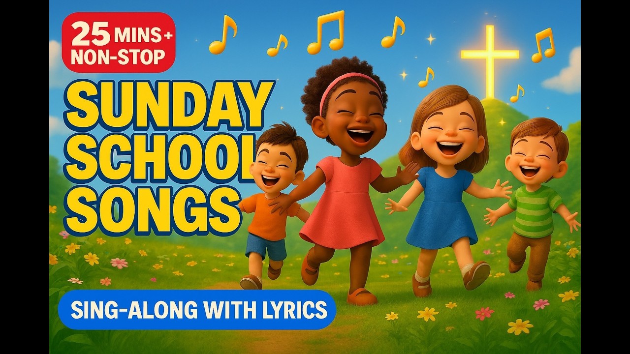 25 Mins of Non -Stop Bible Songs for Kids || Sunday School Sing-Along & Worship || Quiver Kids Tv