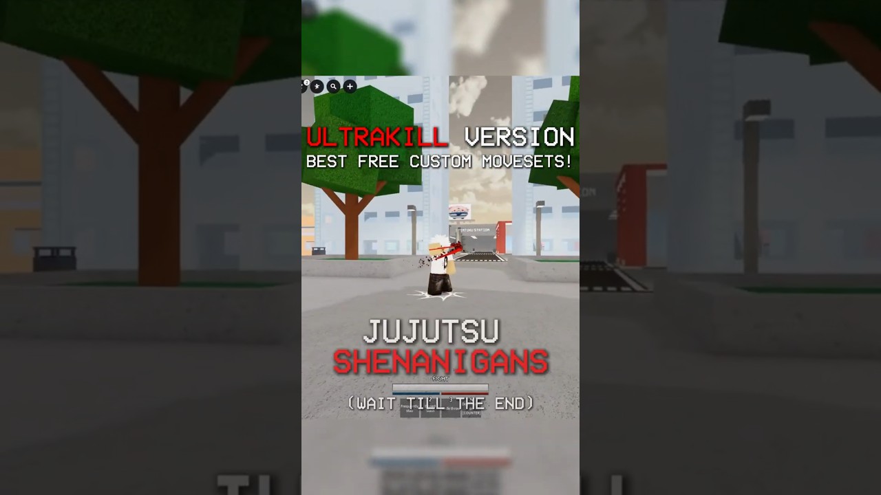BEST ULTRAKILL CUSTOM MOVESETS in Jujutsu Shenanigans! #jjs #jujutsushenanigans #skillbuilder #fyp