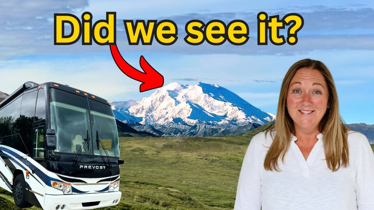7 Days in Denali National Park in Our Luxury Motorhome (ALASKA)