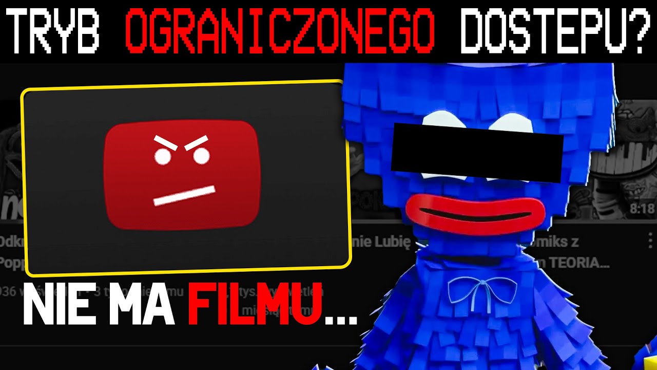 Youtube Blokuje ci Oglądanie Moich Film&oacute;w