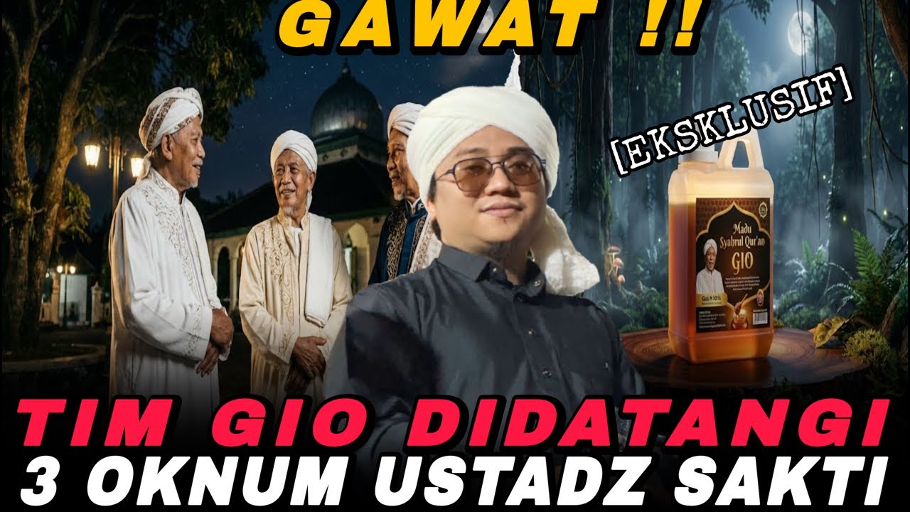 GIO KEDATANGAN 3 OKNUM USTADZ‼️APA YANG SEBENARNYA TERJADI‼️