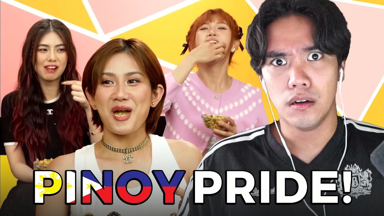 Bini finally tries PINOY FOOD!!?