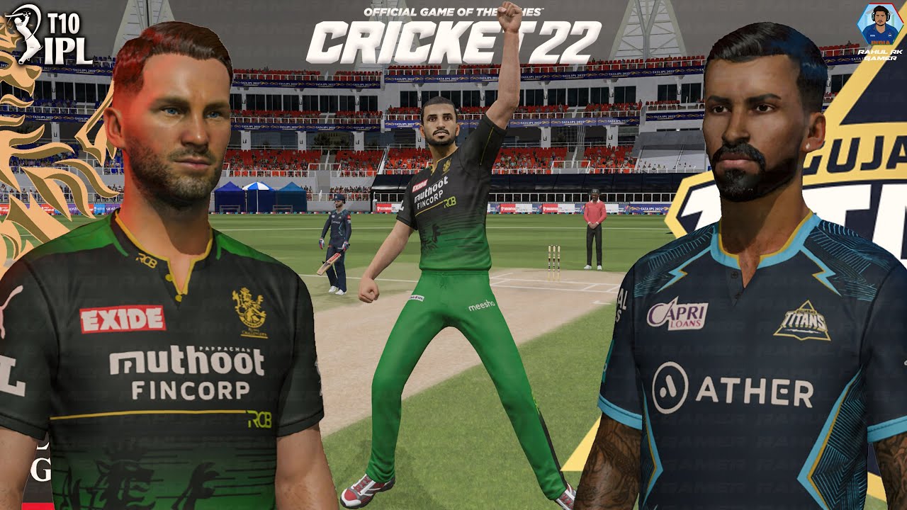 Double Wicket Maiden 🤯 - Royal Challengers Bangalore vs Gujarat Titans - Cricket 22 T10 IPL 2023 #6