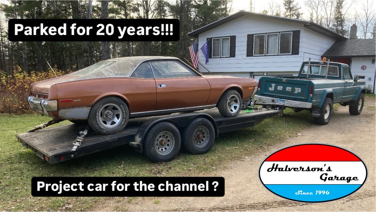 AMC Javelin 1970 года следует за нами домой!!!