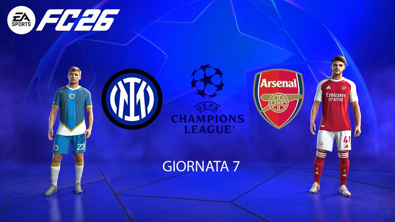 FC 26 - INTER MILAN vs ARSENAL | Champions League 2025/26 Giornata 7 – Competitor Mode