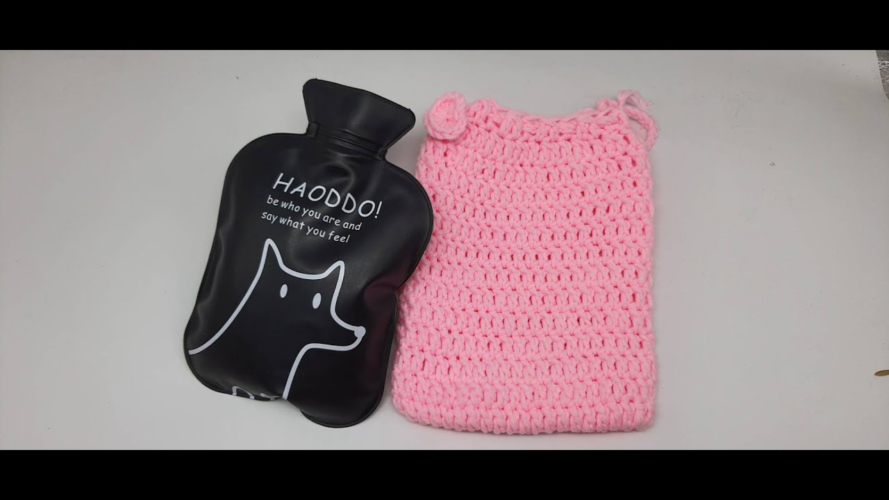 #Short Idea Crochet Hot Water Botter Cover - easy pattern  | NingSiri Crochet