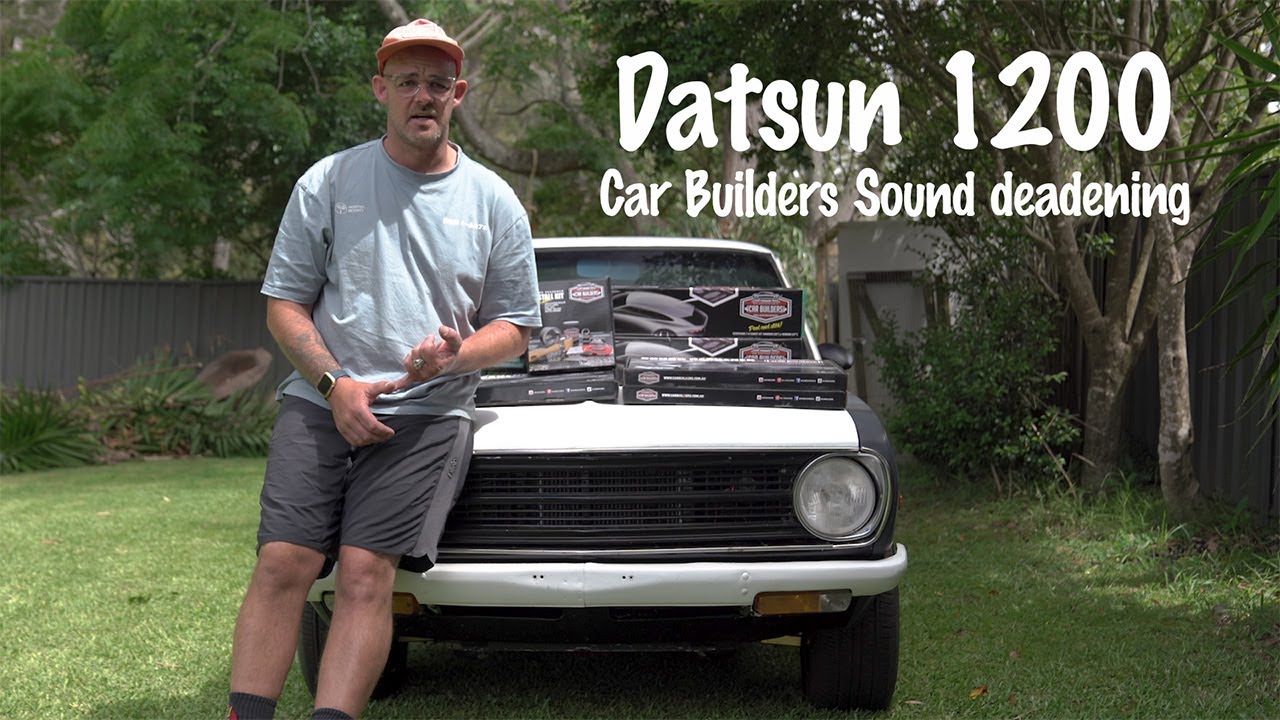 Datsun 1200 Ute Build | Sound Deadening the Roof (Part 1)
