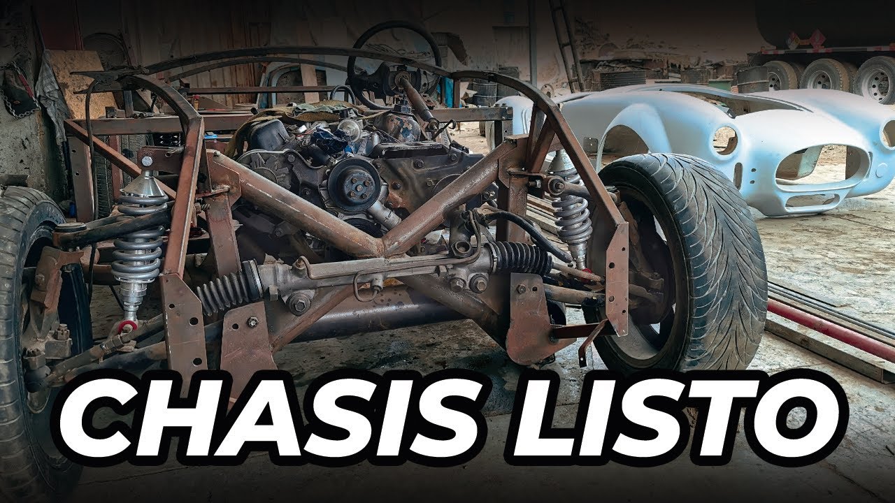 CHASIS Y MOTOR DEL COBRA listo para prenderlo y probarlo