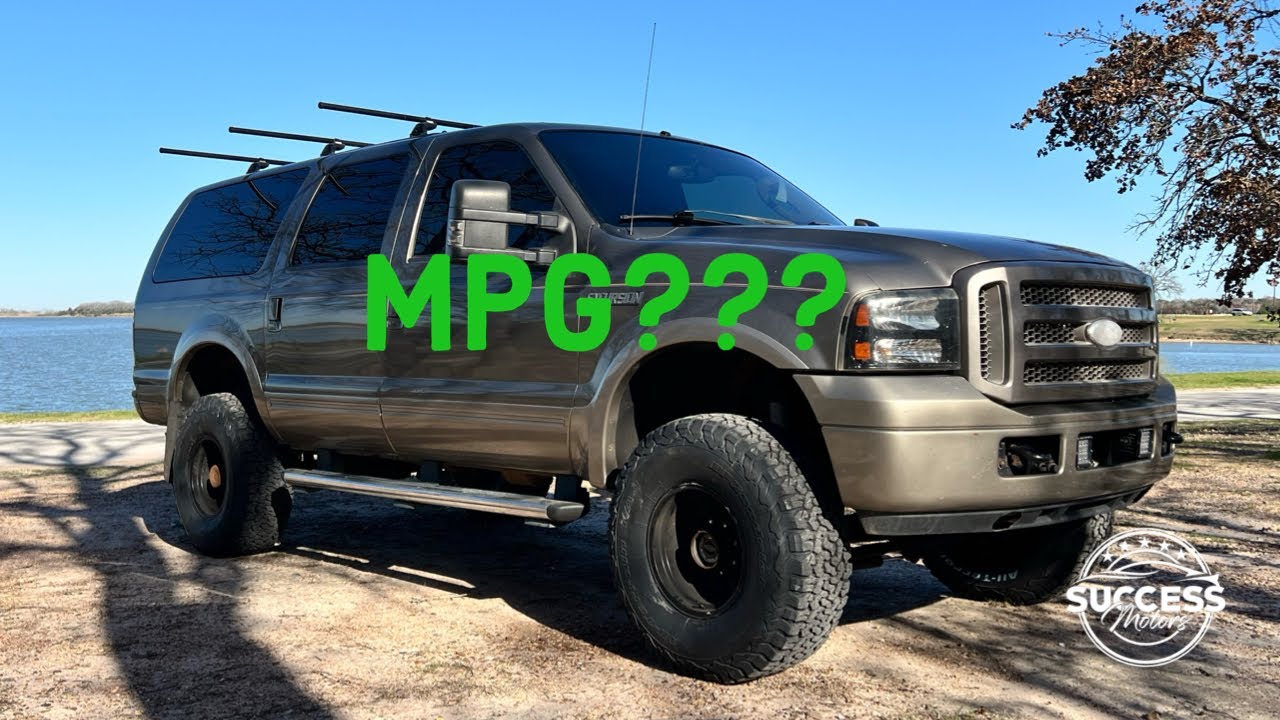 Ford Excursion video series part #4: FUEL ECONOMY