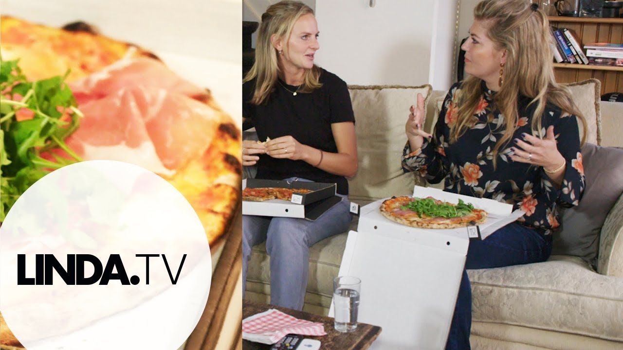 Pauline eet een pizza met dit verliefde koppel || LINDA.