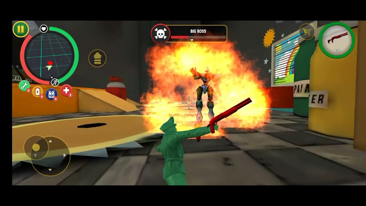 BIG BOSS AND KILLED and Army Toys Town 2.9.1