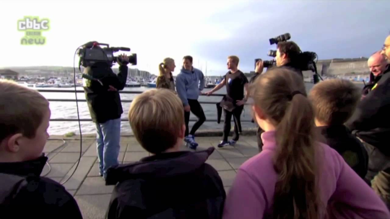 Dave Cornthwaite guests on Live 'n Deadly with Steve Backshall and Naomi Wilkinson