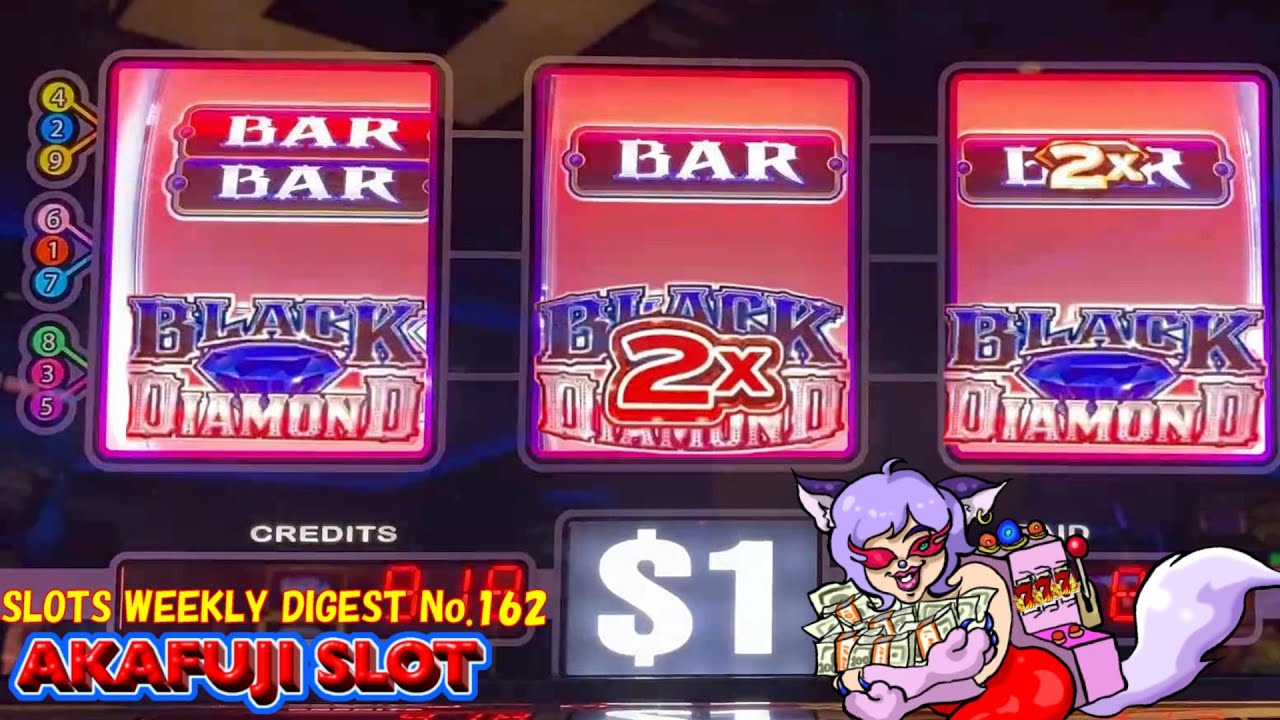 SLOTS WEEKLY DIGEST#162🎰New Double Black Diamond, Triple Double Patriot 9 Line 3 Reel 赤富士スロット