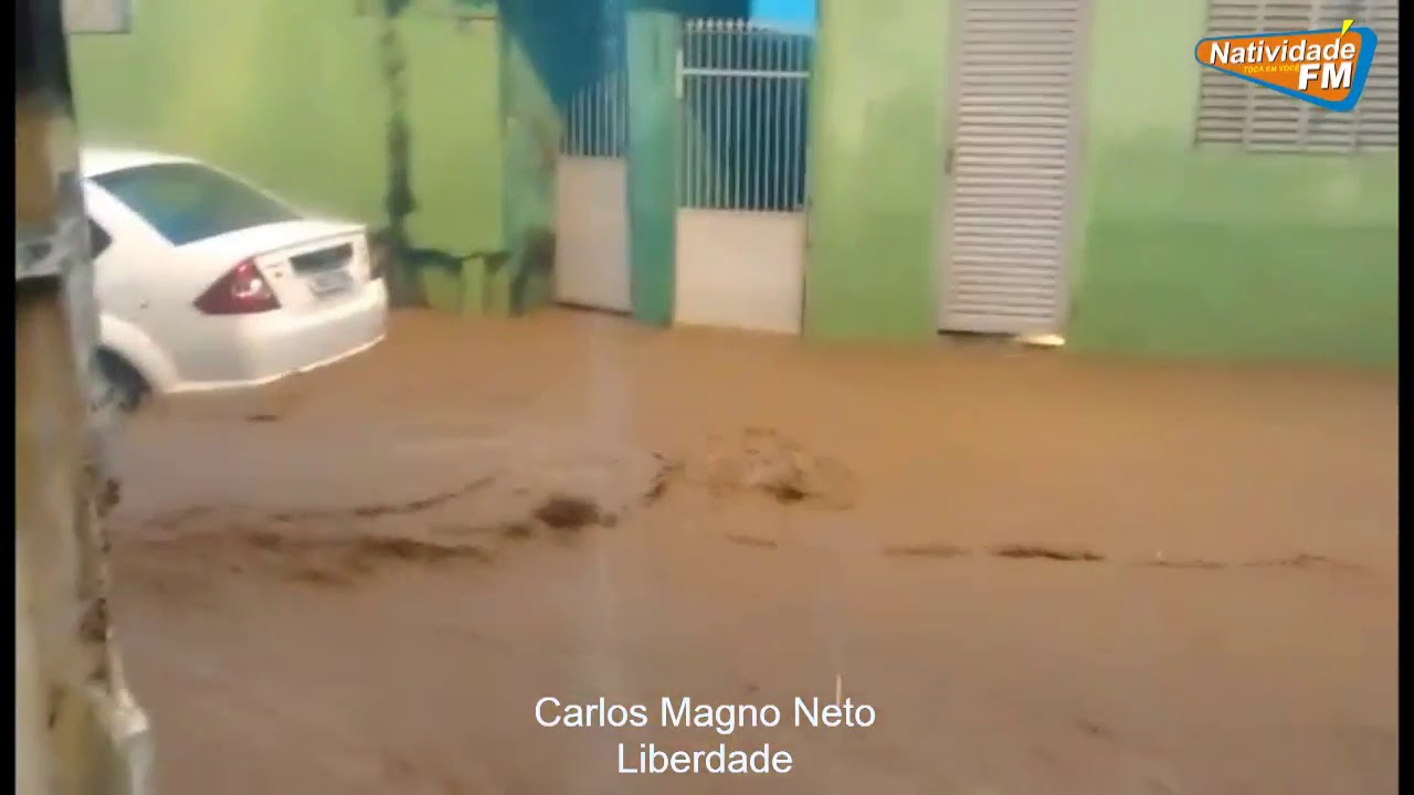 Chuva causa transtornos em Natividade-RJ