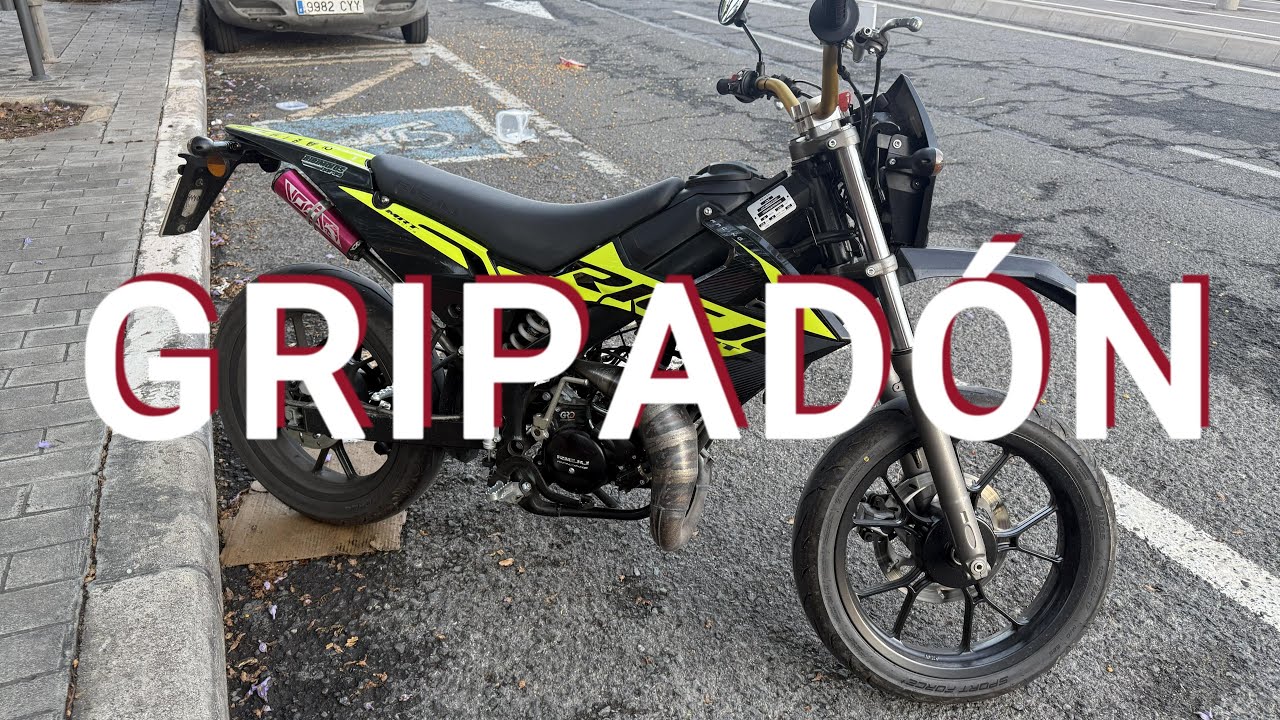 MOTO NUEVA Y GRIPAD&Oacute;N , RIEJU MRT