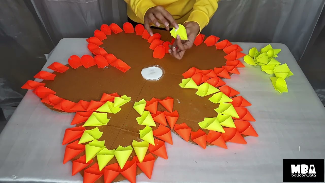 Ganpati Decoration Idea 2022 | Eco friendly Ganpati Decoration idea at home |Ganpati Decor| Ep : 23