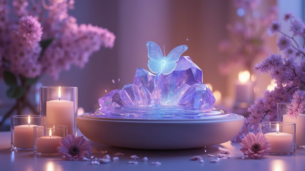 Divine Crystal Healing Music ~ Мирное расслабляющее пианино для спокойного сна