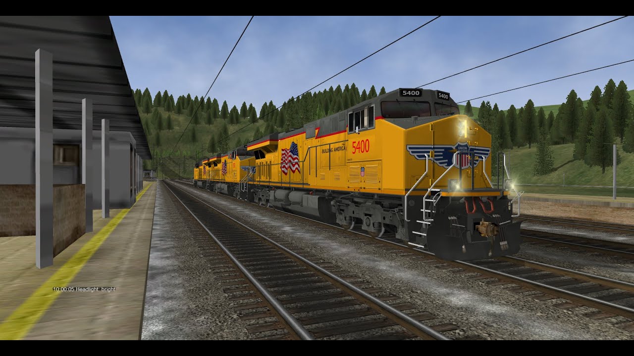 I Made UP ES44AC (AC45CCTE) In ORTS/MSTS