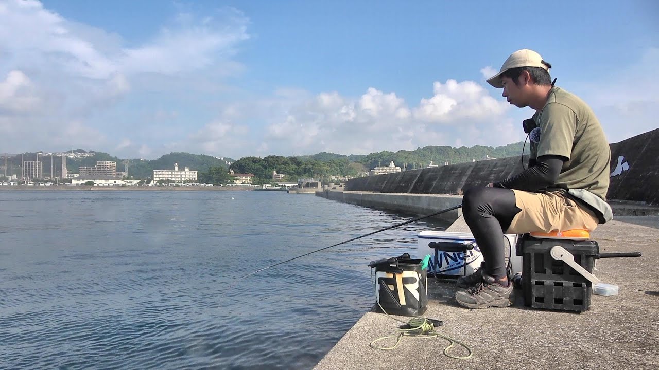 水深20mもある鹿児島で有名な沖堤防に行ってみたら… 【鹿児島編 #4】