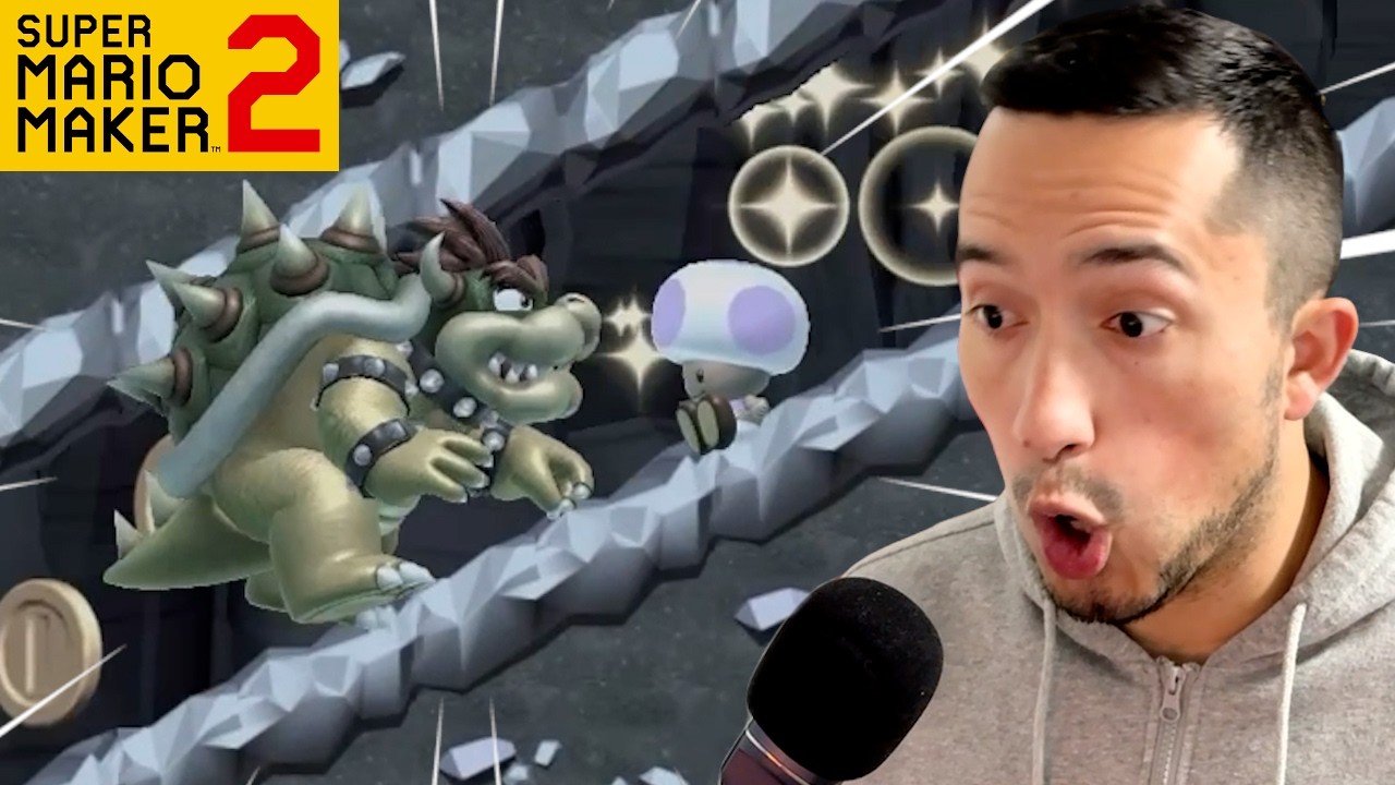 How is Bowser SO FAST?! | Super Mario Maker 2