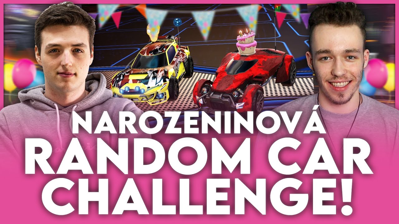 NAROZENINOVÝ DÁREK PRO MARCKA! 😂 RANDOM CAR CHALLENGE #6 /w Marcek