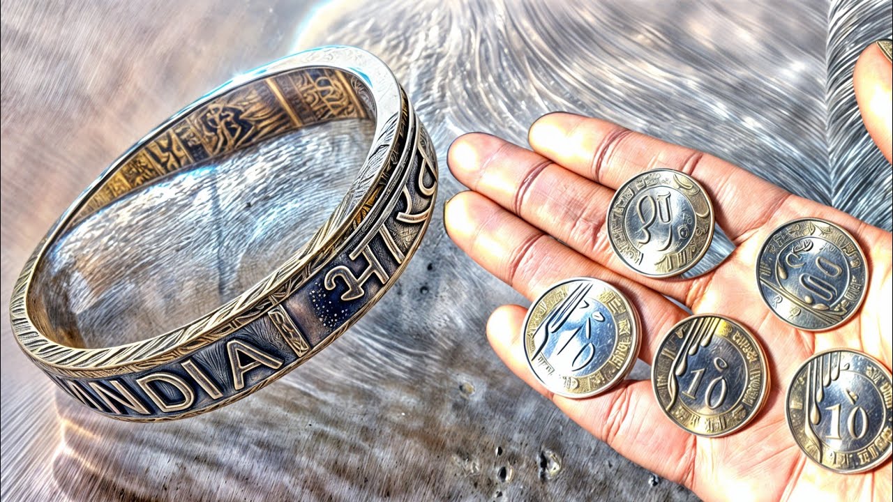 20 🪙 Coin ring making | How to make a coin ring | Handmade jewellery