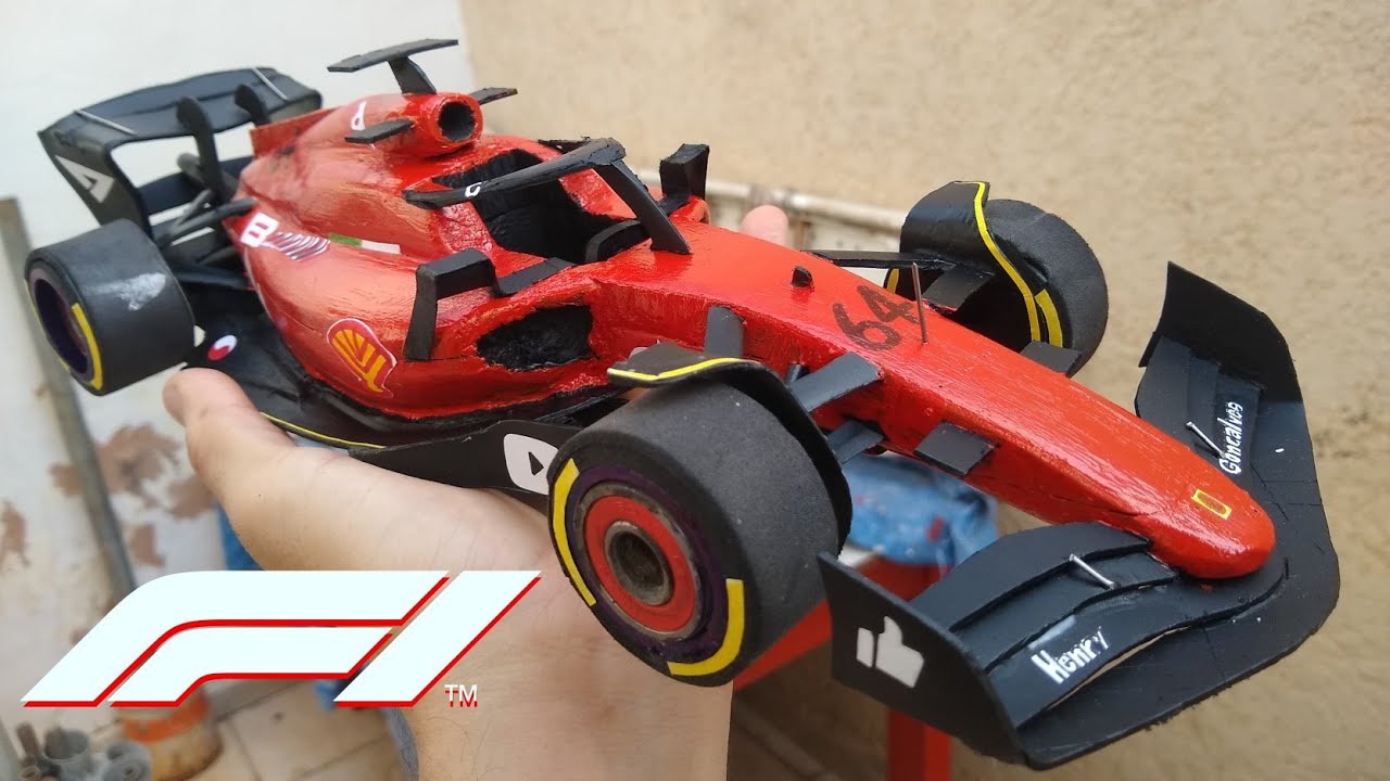 TERMINEI O MINI FÓRMULA 1! (feito de madeira)