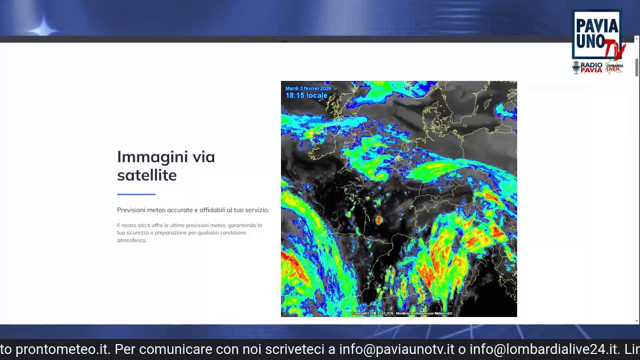 Pronto Meteo Lombardia - Previsioni per il 4 Febbraio