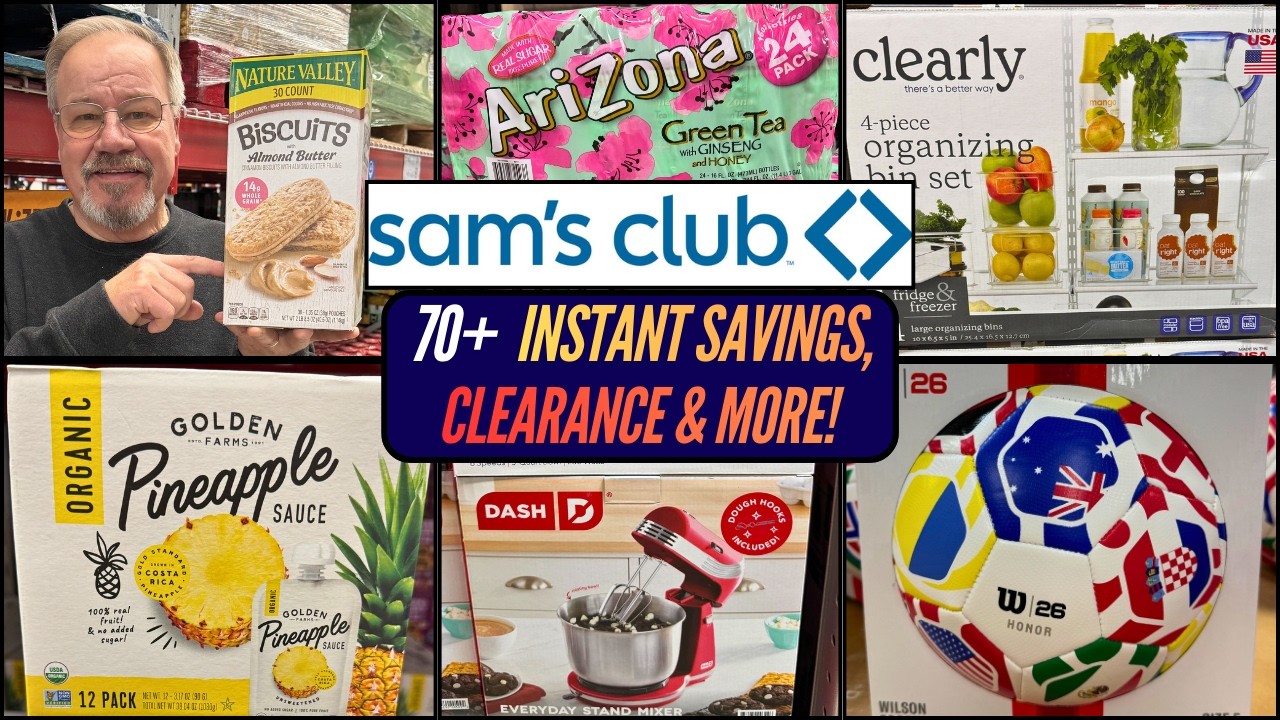 SAM'S CLUB ~ Мгновенные скидки в марте, распродажа, новые поступления и многое другое!